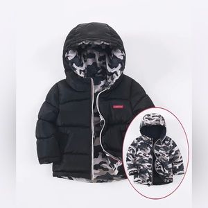 Reversible kids coat